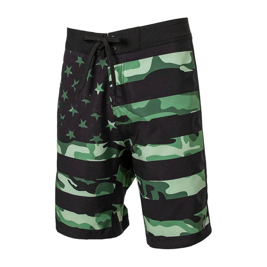 American Flag Board Shorts - One Revolver Surfboards