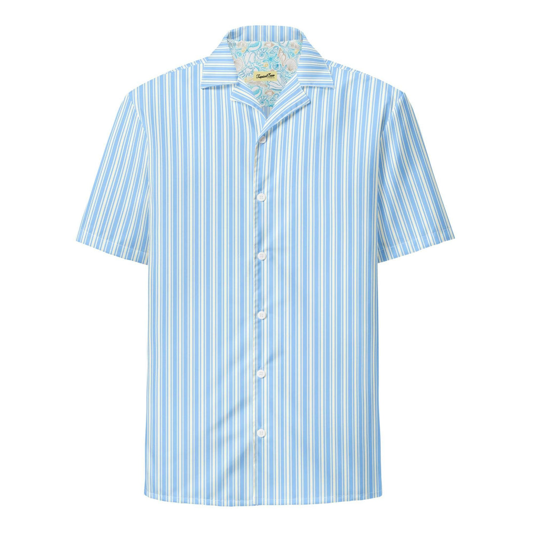 Classic Old Money Retreat Performance Button Down Camp Shirt - One Revolver Surfboards