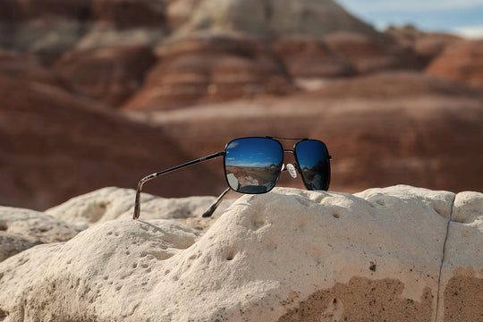 Coastal XL - Matte Black/Grey Tortoise - Silver Bullet Polarized