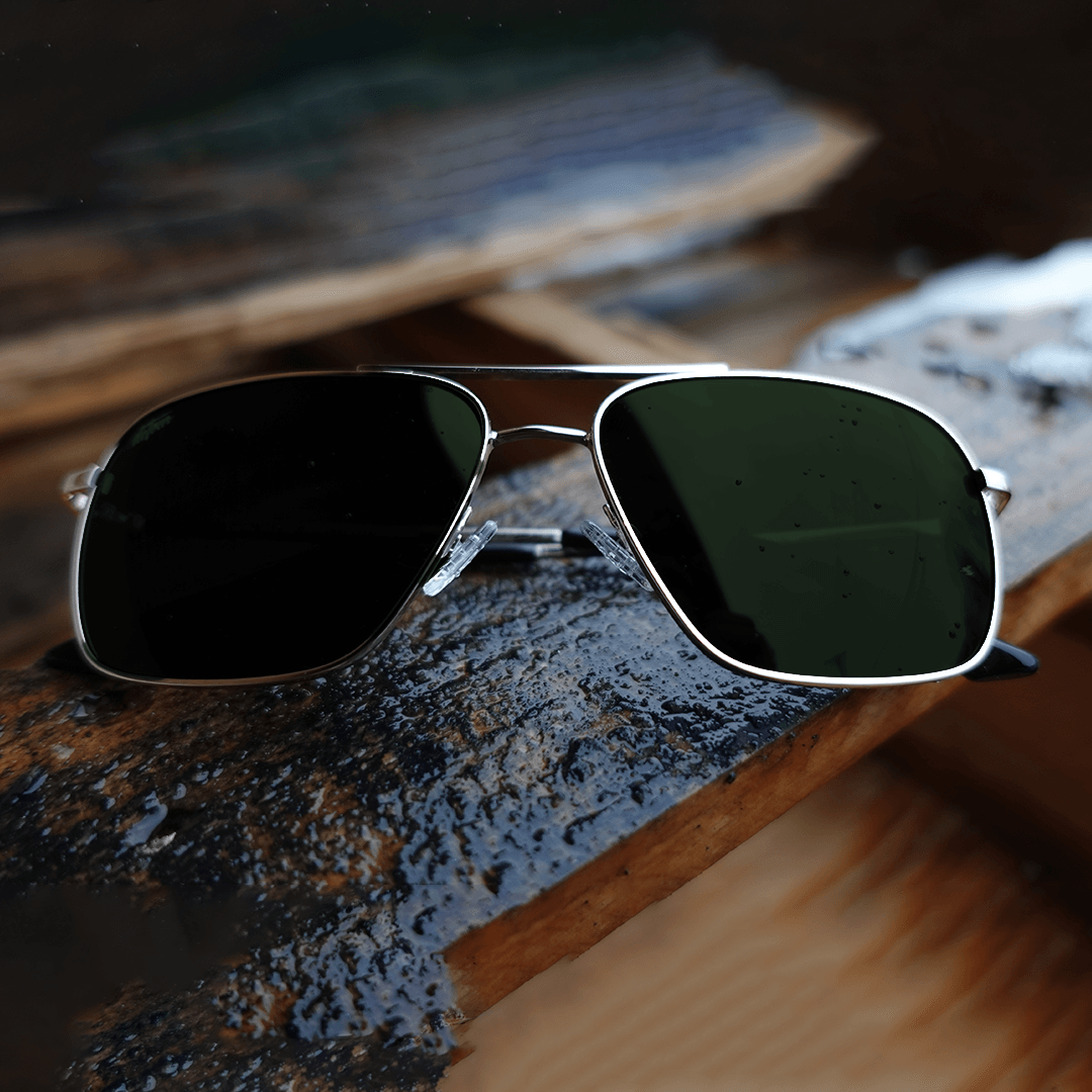 Coastal - Gold- Dark Green Polarized - One Revolver Surfboards