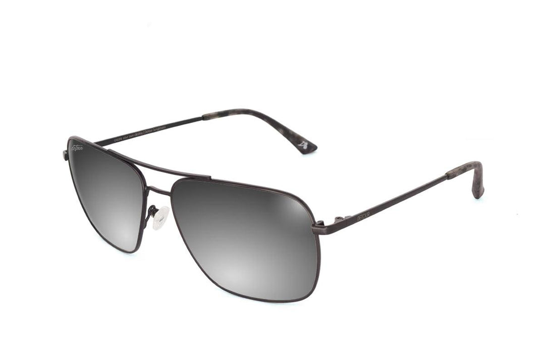One Revolver Surfboards - Coastal - Matte Black/Grey Tortoise - Silver Bullet Polarized Coastal