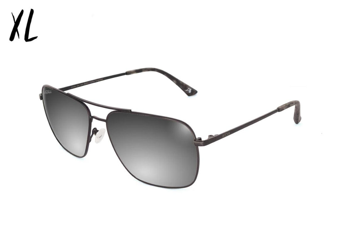 One Revolver Surfboards - Coastal XL - Matte Black/Grey Tortoise - Silver Bullet Polarized Coastal XL