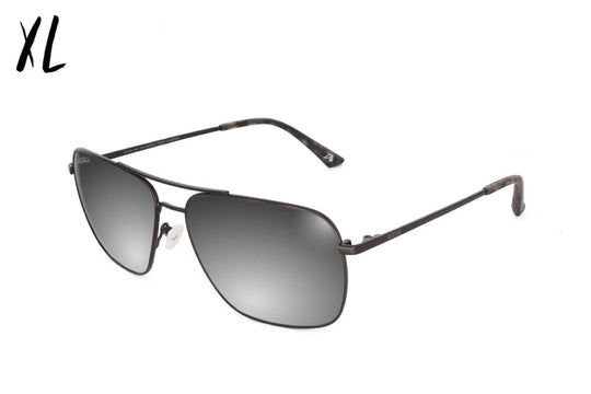 One Revolver Surfboards - Coastal XL - Matte Black/Grey Tortoise - Silver Bullet Polarized Coastal XL