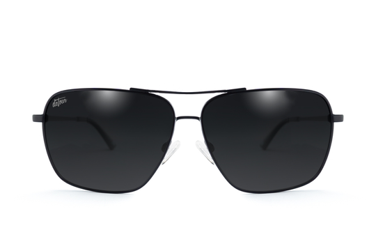 Coastal - Matte Black - Jet Black Polarized