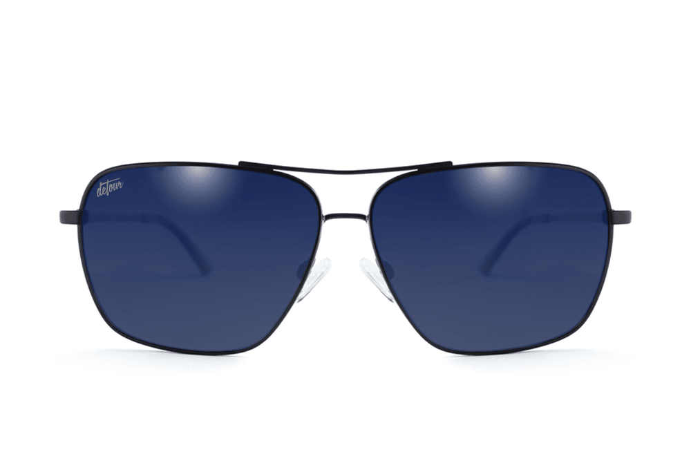 Coastal - Matte Black - Blue Gradient Polarized - One Revolver Surfboards