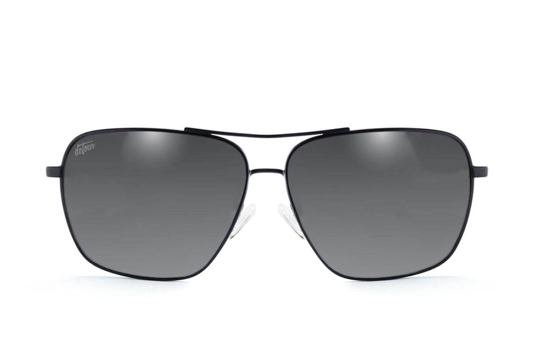 Coastal - Matte Black/Grey Tortoise - Silver Bullet Polarized - One Revolver Surfboards