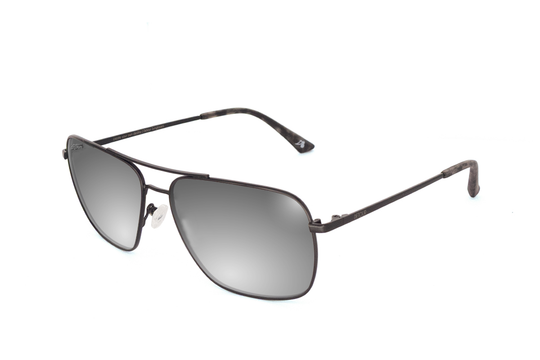 Coastal - Matte Black/Grey Tortoise - Silver Bullet Polarized