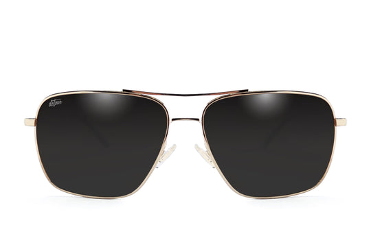 Coastal XL - Gold - Jet Black Polarized