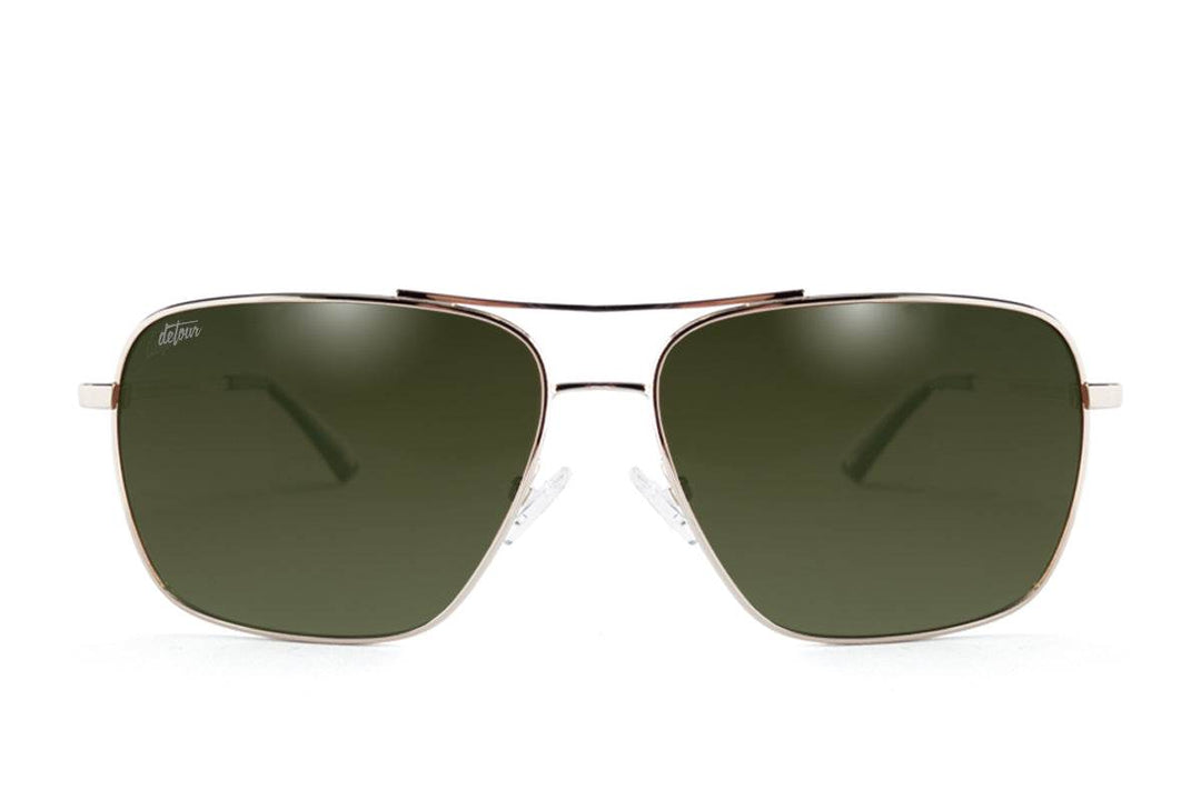 Coastal - Gold- Dark Green Polarized - One Revolver Surfboards