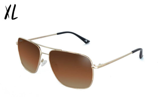Coastal XL - Gold - Brown Gradient Polarized - One Revolver Surfboards