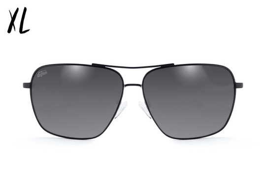 Coastal XL - Matte Black/Grey Tortoise - Silver Bullet Polarized - One Revolver Surfboards