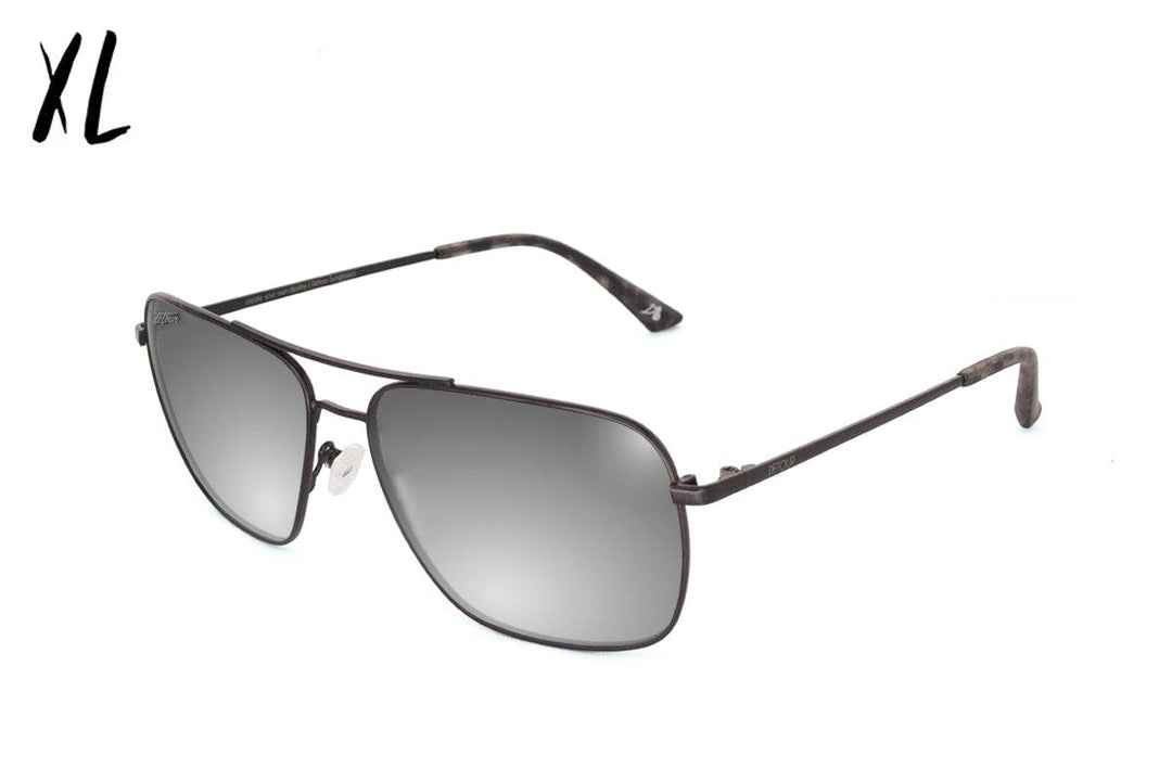 Coastal XL - Matte Black/Grey Tortoise - Silver Bullet Polarized - One Revolver Surfboards