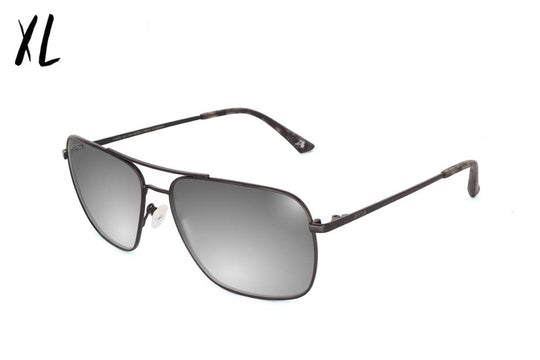 Coastal XL - Matte Black/Grey Tortoise - Silver Bullet Polarized - One Revolver Surfboards
