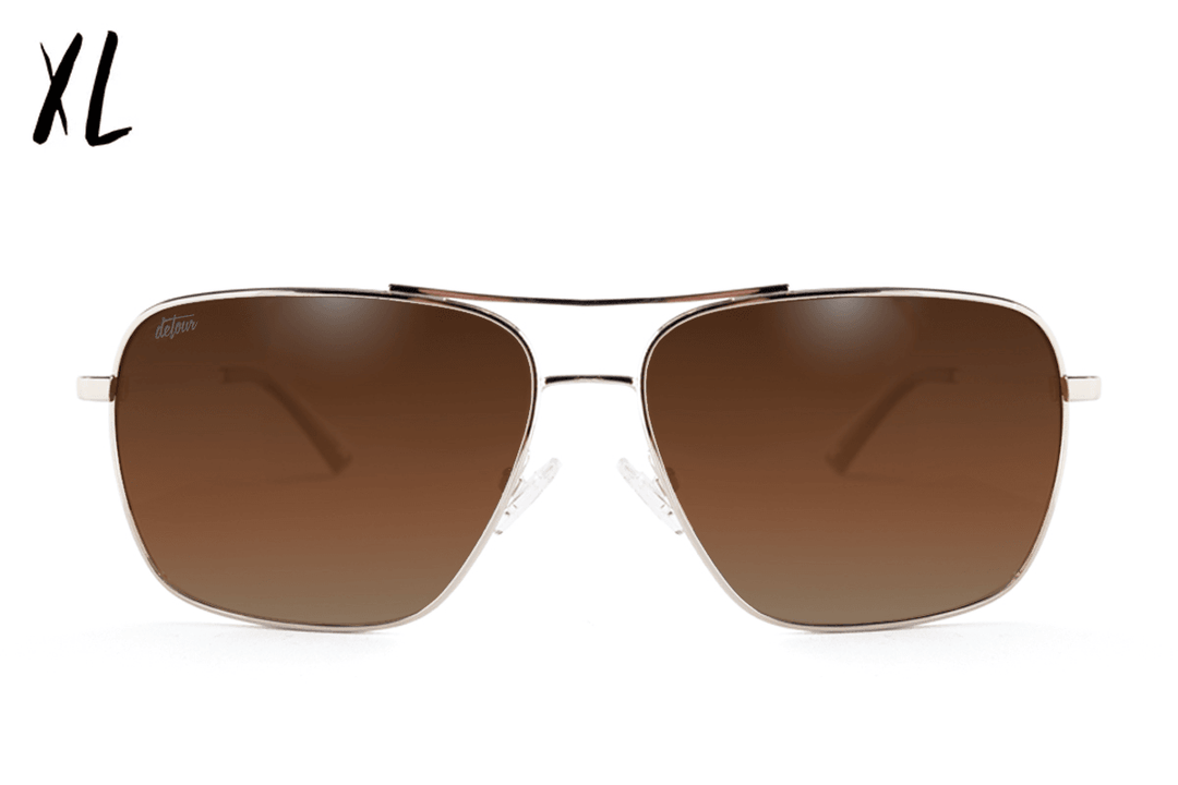 Coastal XL - Gold - Brown Gradient Polarized - One Revolver Surfboards