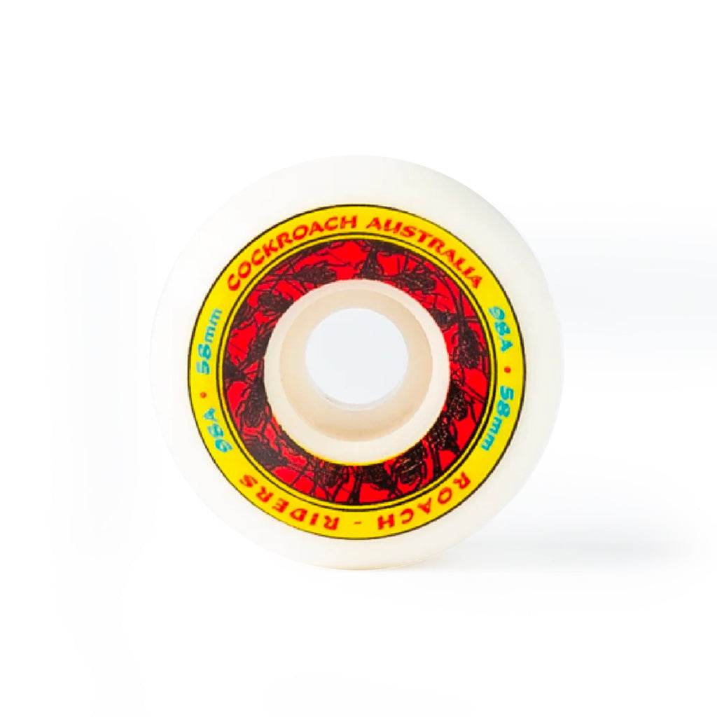 Cockroach Roach Riders 58mm 98a Skateboard Wheels - One Revolver Surfboards
