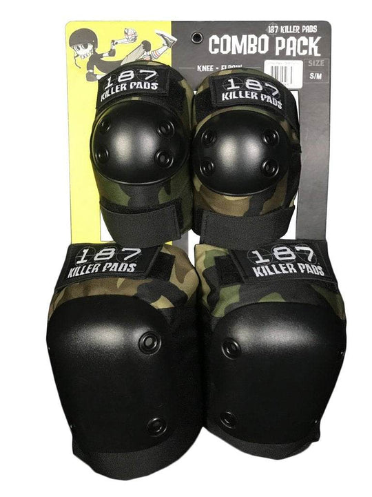 187 Killer Pads Combo Pack Pad Set Elbow Pads / Knee Pads - One Revolver Surfboards