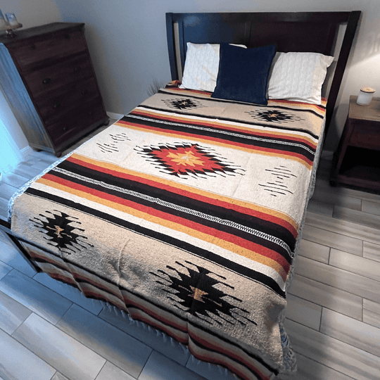 Wool Southwest Mexican Blanket - One Revolver Surfboards