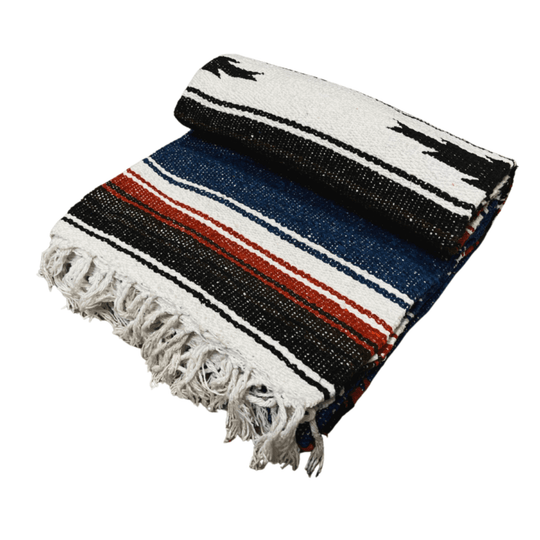 Harvest Moon Diamond Baja Blanket - Blue - Baja Blankets - One Revolver Surfboards