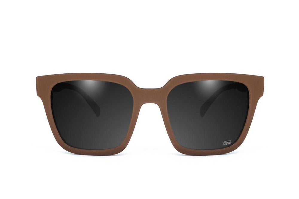 Cove - Chestnut Brown - Jet Black Polarized - One Revolver Surfboards