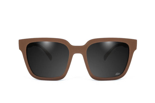 Cove - Chestnut Brown - Jet Black Polarized - One Revolver Surfboards