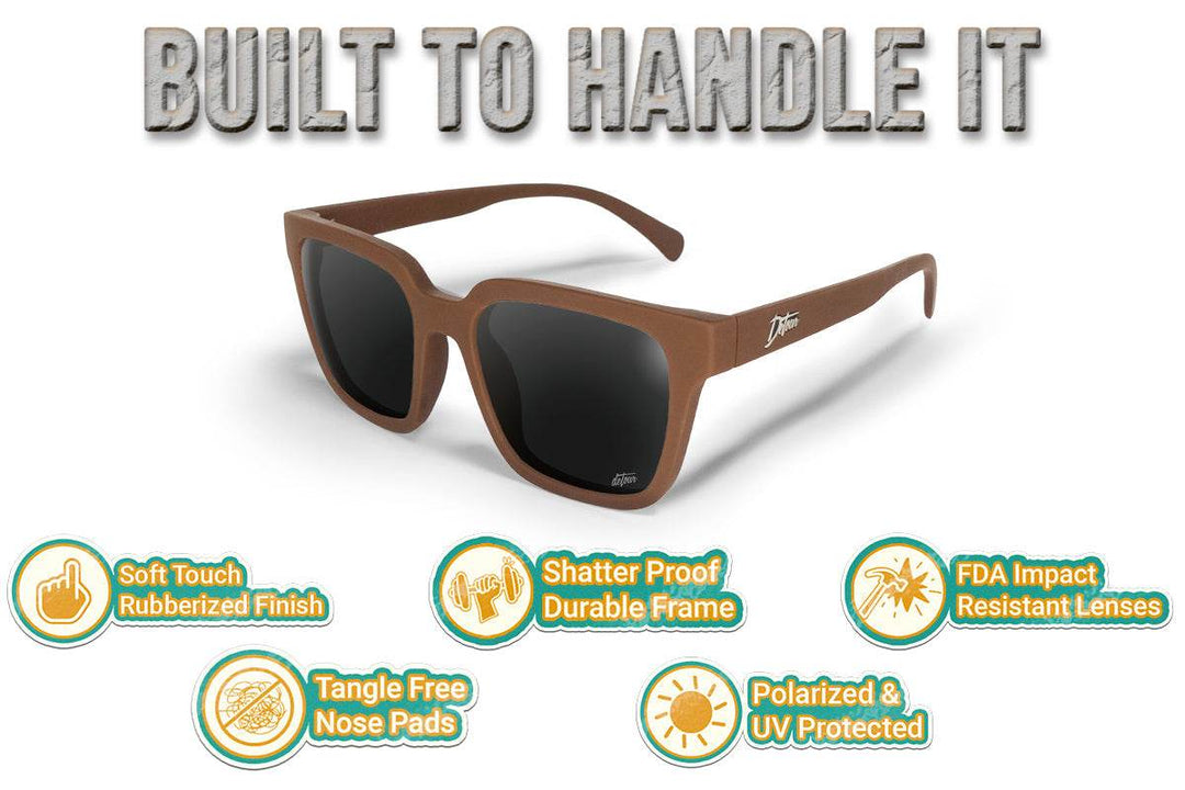 Cove - Tortoise Fade - Jet Black Polarized - One Revolver Surfboards