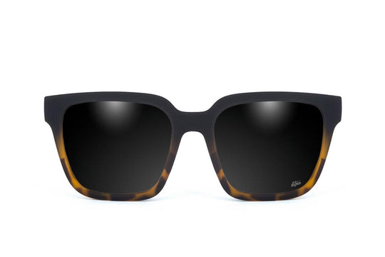One Revolver Surfboards - Cove - Tortoise Fade - Jet Black Polarized Cove