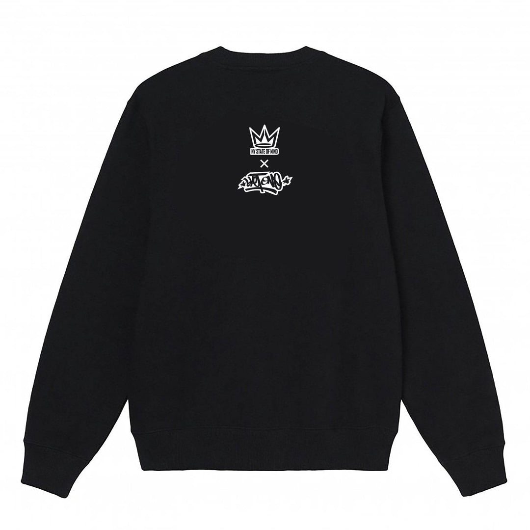 Coffee & A Bagel Crewneck Sweatshirt - One Revolver Surfboards