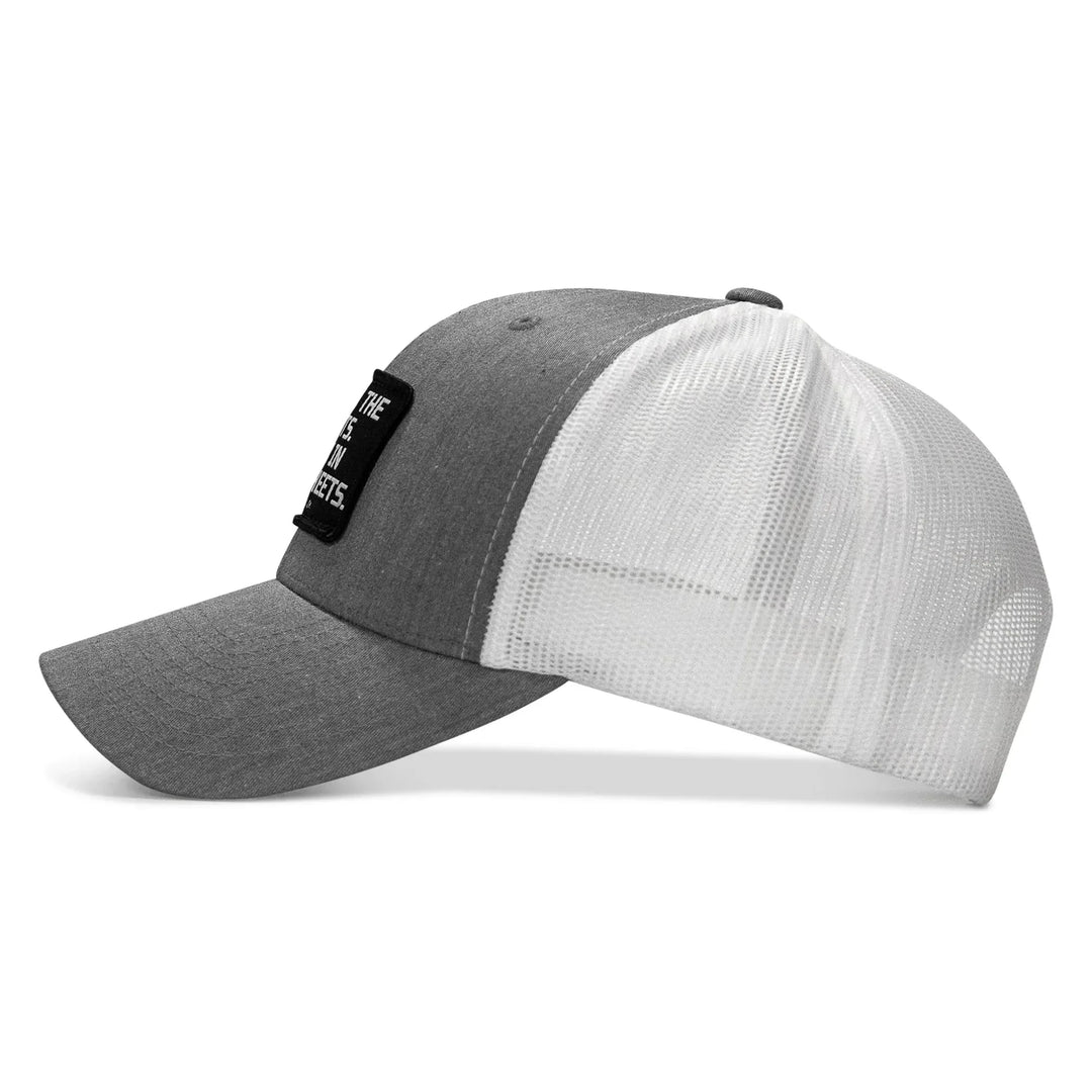 One Revolver Surfboards - Dad In The Streets. Daddy In The Sheets. Black Patch Snapback Hat HEADWEAR