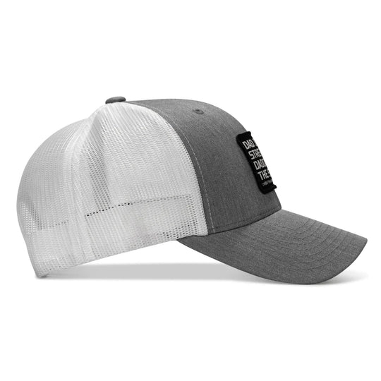 One Revolver Surfboards - Dad In The Streets. Daddy In The Sheets. Black Patch Snapback Hat HEADWEAR
