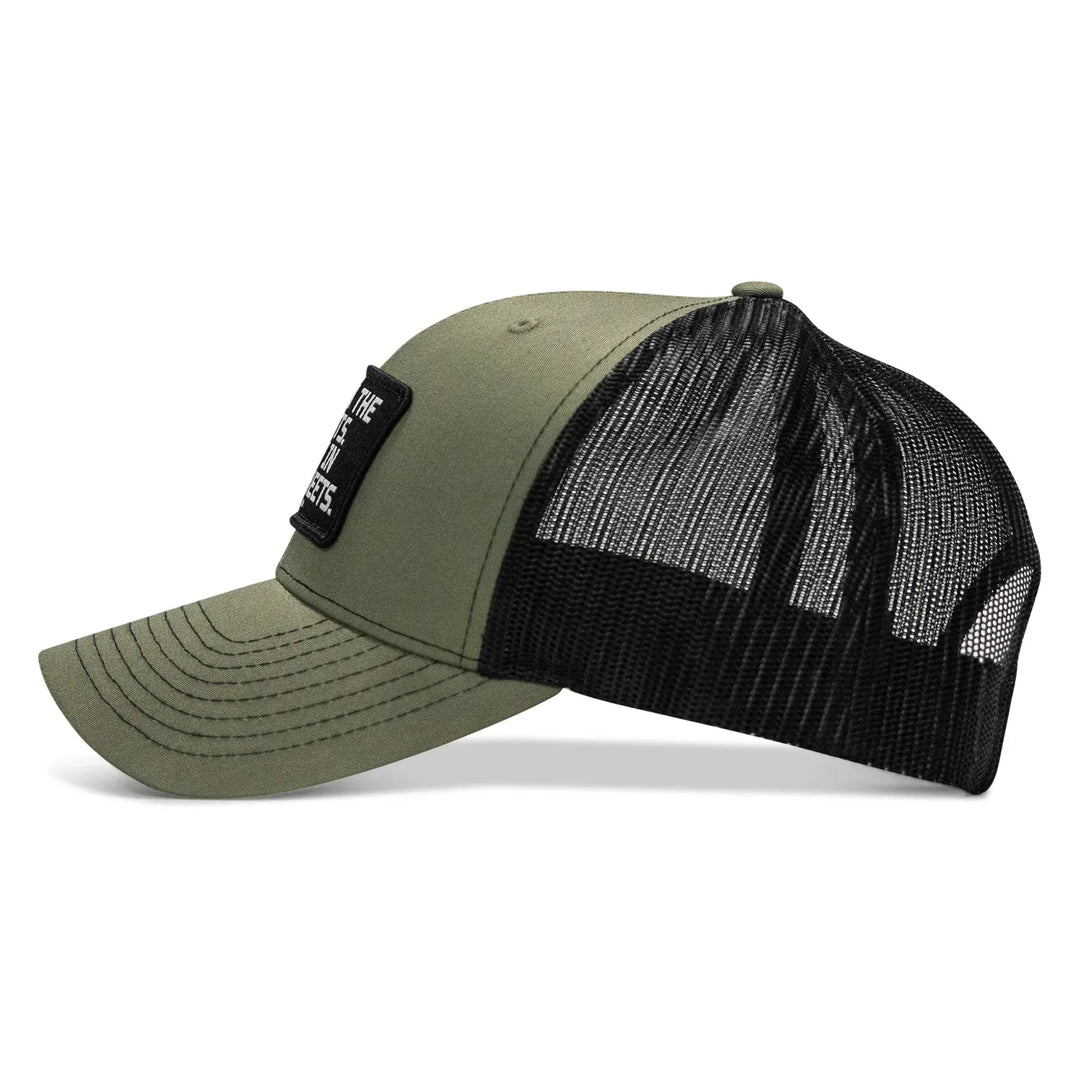 One Revolver Surfboards - Dad In The Streets. Daddy In The Sheets. Black Patch Snapback Hat HEADWEAR