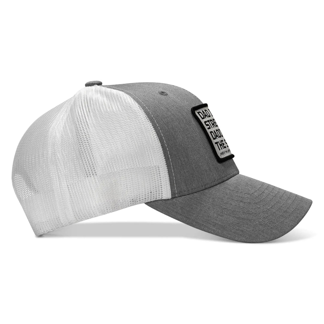 One Revolver Surfboards - Dad In The Streets. Daddy In The Sheets. White Patch Snapback Hat HEADWEAR