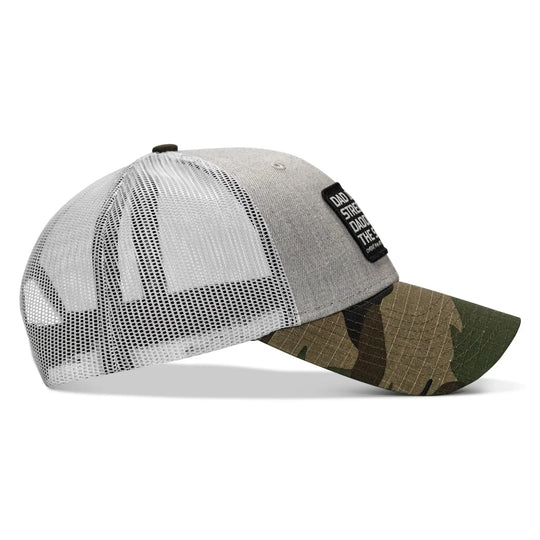 One Revolver Surfboards - Dad In The Streets. Daddy In The Sheets. Black Patch Snapback Hat HEADWEAR