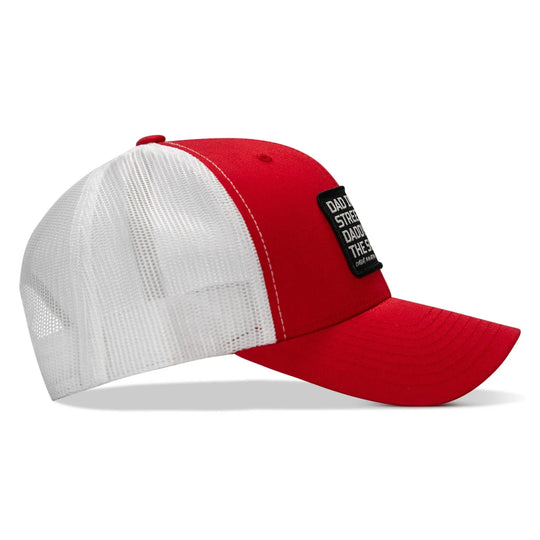 One Revolver Surfboards - Dad In The Streets. Daddy In The Sheets. Black Patch Snapback Hat HEADWEAR