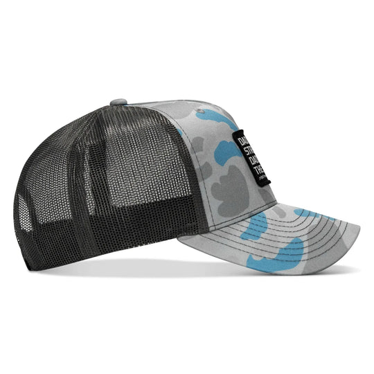 One Revolver Surfboards - Dad In The Streets. Daddy In The Sheets. Black Patch Snapback Hat HEADWEAR