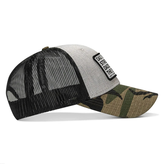 One Revolver Surfboards - Dad In The Streets. Daddy In The Sheets. White Patch Snapback Hat HEADWEAR