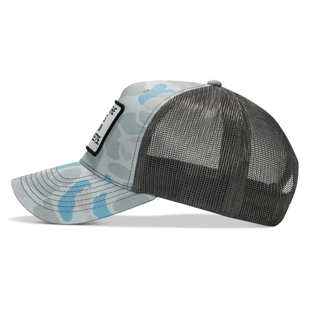 One Revolver Surfboards - Dad In The Streets. Daddy In The Sheets. White Patch Snapback Hat HEADWEAR