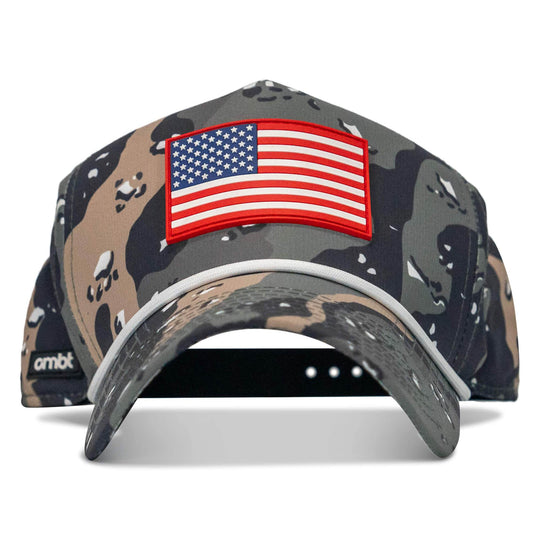 American Flag PVC Waterproof Weekender Snapback - One Revolver Surfboards