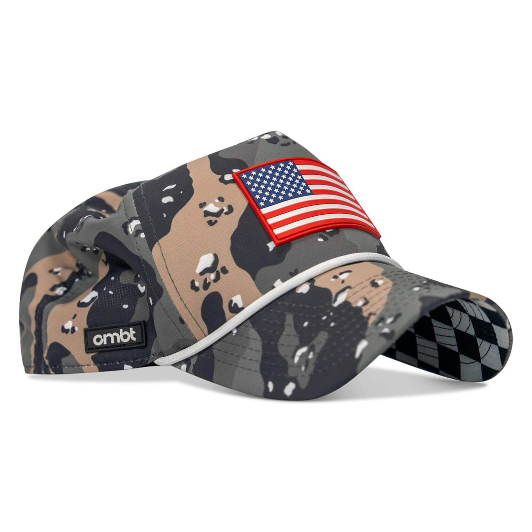 American Flag PVC Patch Waterproof Weekender Snapback