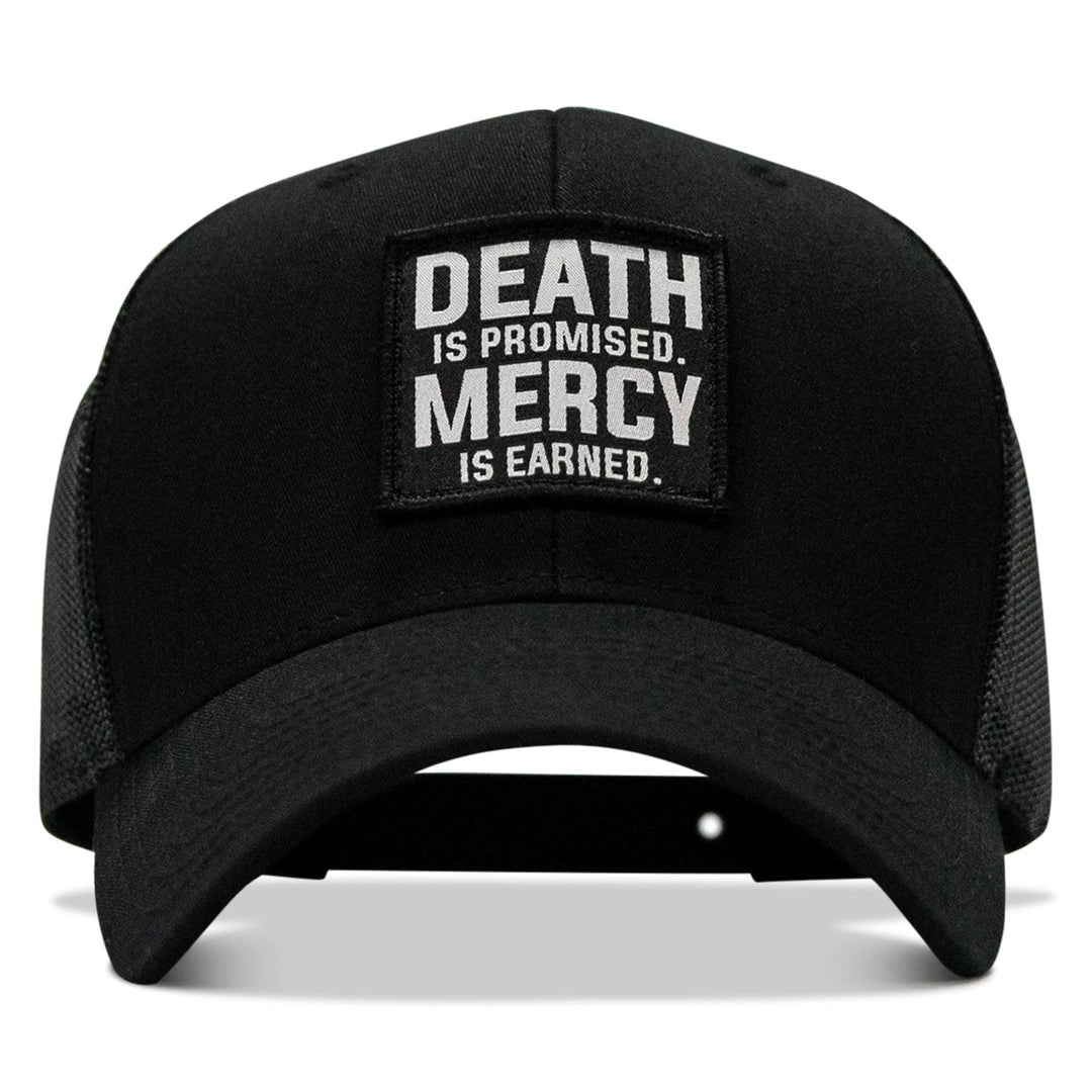 One Revolver Surfboards - Death Is Promised. Mercy Is Earned Patch Snapback Hat HEADWEAR