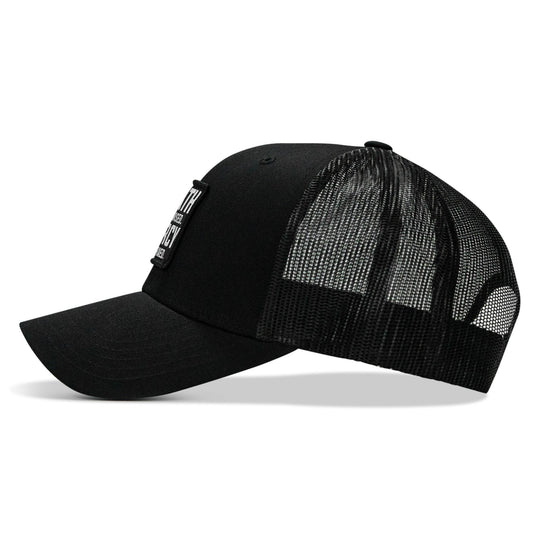 One Revolver Surfboards - Death Is Promised. Mercy Is Earned Patch Snapback Hat HEADWEAR