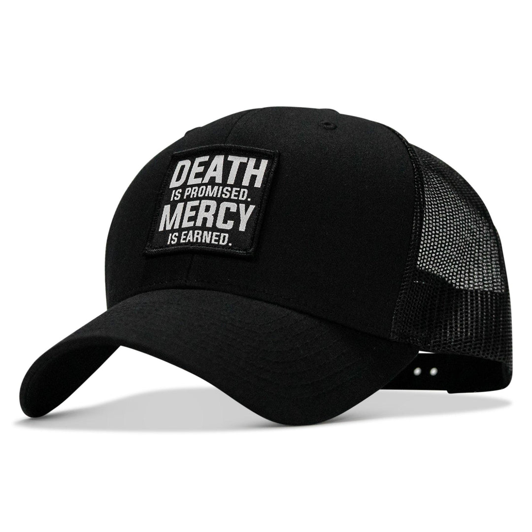 One Revolver Surfboards - Death Is Promised. Mercy Is Earned Patch Snapback Hat HEADWEAR