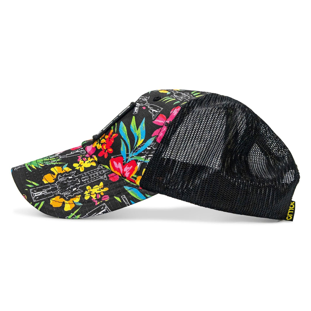 One Revolver Surfboards - Death Is Promised. Mercy Is Earned Patch. Tactical Ripstop Mesh Snapback Hat HEADWEAR