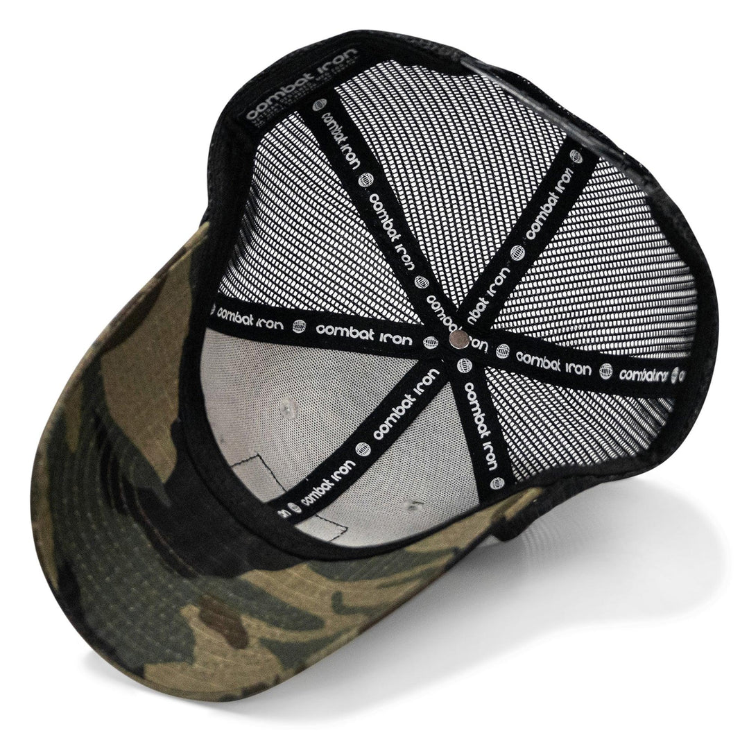 One Revolver Surfboards - Death Is Promised. Mercy Is Earned Patch Snapback Hat HEADWEAR