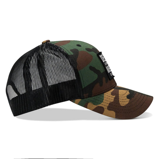 One Revolver Surfboards - Death Is Promised. Mercy Is Earned Patch Snapback Hat HEADWEAR
