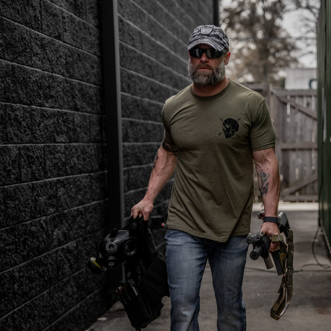 Nobody Is Coming To Save You Skull  Patch Ripstop Tactical Hat