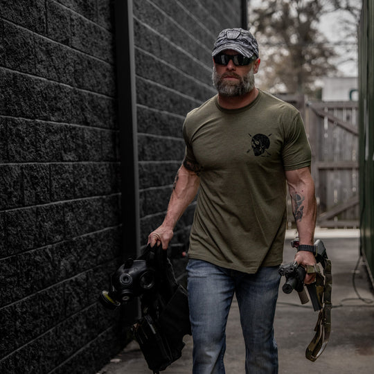 Nobody Is Coming To Save You Skull  Patch Ripstop Tactical Hat