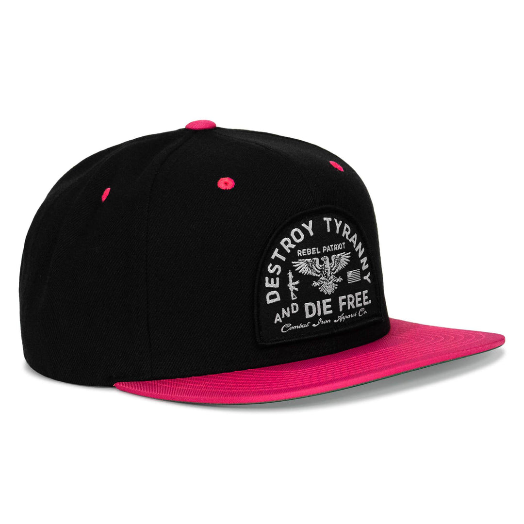 Destroy Tyranny FlatBill SnapBack Hat - One Revolver Surfboards