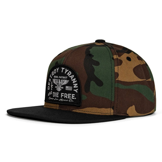 Destroy Tyranny FlatBill SnapBack Hat