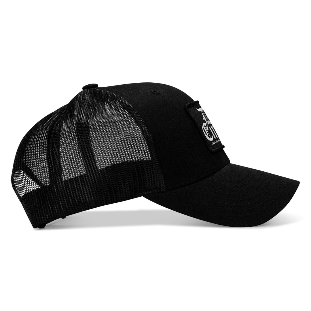One Revolver Surfboards - Die Empty Black Patch Snapback Hat HEADWEAR