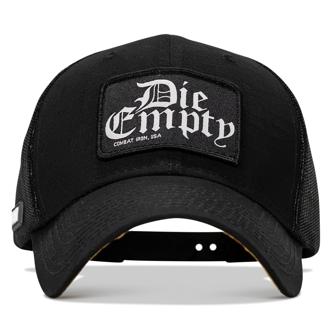 Die Empty Black Patch Original Ripstop Snapback Hat